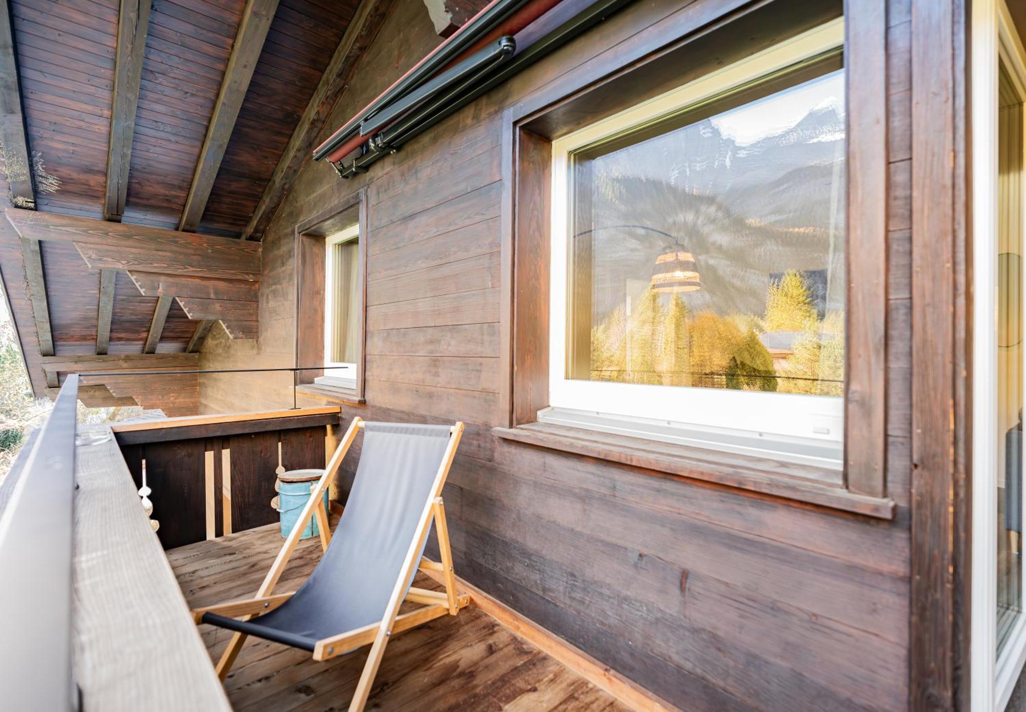 Unique Penthouse With Gallery And Mountain View Kandersteg Exterior foto